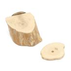  натуральный материалы колесо порез . подножка & фиксированный древесина для грызки кофе. дерево L размер 1 штук входит ( из дерева шайба имеется )..... безопасность расположение 