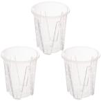  корень . видно прозрачный горшок диаметр 12cm 3 шт 