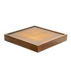  woody подставка панель 30 ламинированная древесина Brown W330×D330×H50(mm)