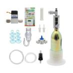 ＣＯ２フルセット　チャームオリジナルコンパクトレギュレーターＤセット（３ｍｍ対応電磁弁＆タイマー付き）　水草　ＣＯ２添加
