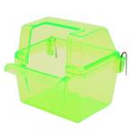 コバヤシ　蓋付き餌入れ　針金付き　Ｋ−１６　鳥　エサ入れ