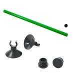 エーハイム　シャワーパイプ＋止水栓＋クリップ付吸着盤（直径１２／１６用　クラシック用）　３点セット