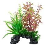 GEX.. вода .MIX растения Mini арка красный ro треска человеческий труд водоросли 