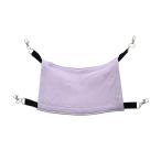 接触冷感　小動物のひんやりハンモック　Ｓサイズ　ラベンダー　ハンドメイド