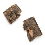 ワラダンの隠れ家（２個入り）　コルク樹皮　昆虫　ワラジムシ　ダンゴムシ　レイアウト用品　足場　隠れ家