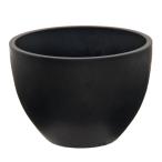  горшок черный pot City metoS диаметр 20× высота 14.5cm чёрный дыра нет суккулентное растение кактус 