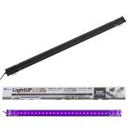  outlet вода произведение LED свет выше тонкий 600VT черный 60cm аквариум красный . красивый . видно аквариум освещение есть перевод 