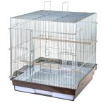  клетка для птиц HOEI 465 длиннохвостый попугай рука клей G Brown (46.5×46.5×56.5cm) длиннохвостый попугай маленький размер длиннохвостый попугай средний длиннохвостый попугай попугай 