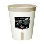 プランター　リッチェル　ミエルノＰｌｕｓポット　１５型　ホワイト　底面吸水　植木鉢