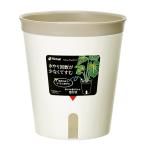  горшок Ricci .rumi L noPlus pot 17 type белый низ . вода цветочный горшок 