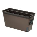 プランター　リッチェル　ミエルノＰｌｕｓプランター　２７型Ｎ　ダークブラウン　底面吸水