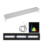 a черный TRIANGLE LED BRIGHT 600 4200lm высота интенсивность излучения водоросли аквариум освещение тропическая рыба аквариум свет 60cm