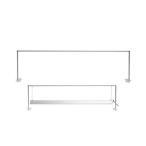 a черный оригинал LED TRIANGLE*pro*RECTANGLE для свет подставка 120cm аквариум для 