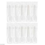  пластик ложка 20шт.@ ложка кошка маленький размер собака 