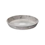 amabro искусство Stone раунд блюдце серый 14cm цветочный горшок горшок тарелка модный 