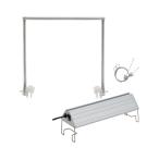 a черный TRIANGLE LED VIVID 300 подвешивание ниже для свет подставка имеется аквариум аквариум 