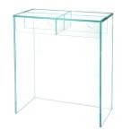 ( большой ) стойка под аквариум a черный супер-прозрачный шкаф 60×30×70|10mm&12mm Хонсю Сикоку бесплатная доставка * включение в покупку не возможно * оплата при получении не возможно 200 размер 