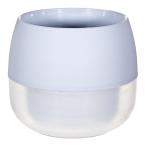  горшок высокий Mini Bb дымчатый. горшок лаванда серый φ10×H9cm гидропоника pot 
