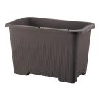 プランター　リッチェル　菜園上手　ジャンボ６５型　ダークブラウン　家庭菜園