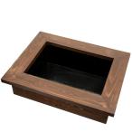  биотоп для из дерева рамка-оправа +NV box 22 черный комплект 