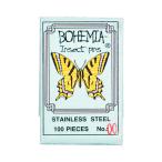 標本針　ＢＯＨＥＭＩＡ　ＩｎｓｅｃｔＰｉｎｓ　００号　１００本入り　長さ３８ｍｍ