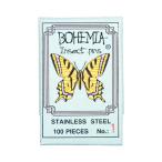 標本針　ＢＯＨＥＭＩＡ　ＩｎｓｅｃｔＰｉｎｓ　１号　１００本入り　長さ３８ｍｍ