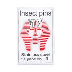 образец игла Ento Sphinx Insect Pins 4 номер 100 шт. входит . длина 38mm