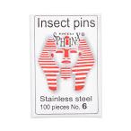  образец игла Ento Sphinx Insect Pins 6 номер 100 шт. входит . длина 38mm