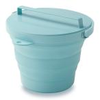  складной крышка имеется soft ведро 8L mint green Исэ город глициния 