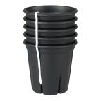  горшок с разрезом Apple одежда - корень .....3 номер черный 5 шт. комплект цветочный горшок 