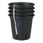  горшок с разрезом Apple одежда - корень .....3.5 номер черный 4 шт. комплект цветочный горшок 