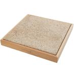  японское просо японское просо прохладный .... натуральный ... камень 40×40 бежевый + дерево рама комплект ( охлаждающие средства есть )