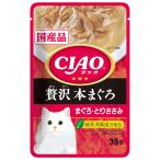 いなば　ＣＩＡＯパウチ　贅沢　本まぐろ　まぐろ・とりささみ　３５ｇ
