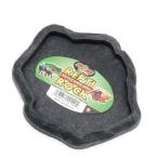 ZOOMEDrepti блокировка rep плитка капот тарелка S размер рептилии приманка корм inserting цвет случайный 