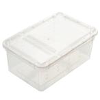 爬虫類ケージ　ブリードボックス　Ｓサイズ　ホワイト　１９×１２．５×７．５ｃｍ