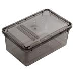 爬虫類ケージ　ブリードボックス　Ｓサイズ　ブラック　１９×１２．５×７．５ｃｍ