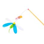 猫じゃらし　ペッツルート　カシャカシャぶんぶん　ハチ（つり竿タイプ）　猫用玩具　猫　猫用おもちゃ