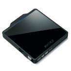 BUFFALO BDXL対応 USB2.0用ポータブルBlu-rayドライブ Wケーブル収納タイプ ブラック BRXL-PC6VU2-BKC