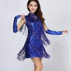  фламенко латиноамериканский танцевальный костюм DS украшен блестками stage Dan sa- одежда автомобиль i колено постановка Mai шт. Event урок одежда урок надеты тренировка надеты магазин внутри 3 пункт бесплатная доставка 