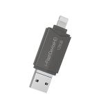 (Apple MFi認証) 128G Lightning to USB3.0 フラッシュドライブ メモリースティック 電話ストレージメモリ