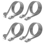 YFFSFDC SATA 3 кабель серийный кабель 4 шт. комплект ( распорка type + внизу L type ) серийный ATA3 кабель выпадение 