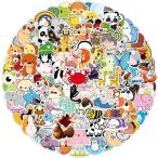  стикер животное. Thema 100 шт. комплект водонепроницаемый переводная картинка скейтборд чемодан гитара сноуборд 