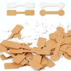 ジュエリー 値札 紙タグ 360枚 プライスタグ クラフト紙タグ おしゃれ 提げ札 価格ステッカー 価