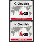 Cloudisk 2Pack Compact Flash Card (4GB)