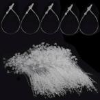  бирка застежка-молния петля блокировка связывающий шнурок 1000шт.@8.5CM прозрачный цена . зажим блокировка булавка петля булавка 