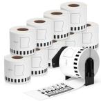 Airmall длинный бумага лента ( большой ) 62mm x 30.48m Ql820nwbc QL-800 QL-700 QL-550 QL-720NW QL-650TD DK-2205 DK 2205 чувство . клейкое вещество 