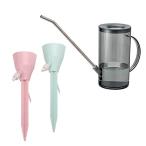 3 шт. комплект прозрачный вода .. автоматика водоснабжение колпак лейка комплект 1L автоматика поилка автоматика полив контейнер растения собственный 