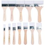  многоцелевой малярная кисть 12 размер комплект краска малярная кисть нейлон щетка из дерева руль краска малярная кисть na