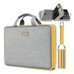 (ZINZ) パソコンケース 15 15.6 16 インチ 薄型 可変容量 PC バッグ 撥水加工係るほとんどの15