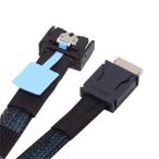 NFHK PCI-E 5.0 Mini Cool Edge IO MCIO PCI-E 4i 38 булавка мужской - SFF-8611 Oculink 4Xek stain da- кабель 50cm
